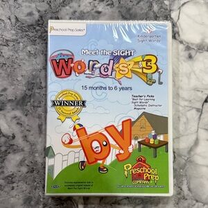 Preschool Prep Sight Words 3 DVD